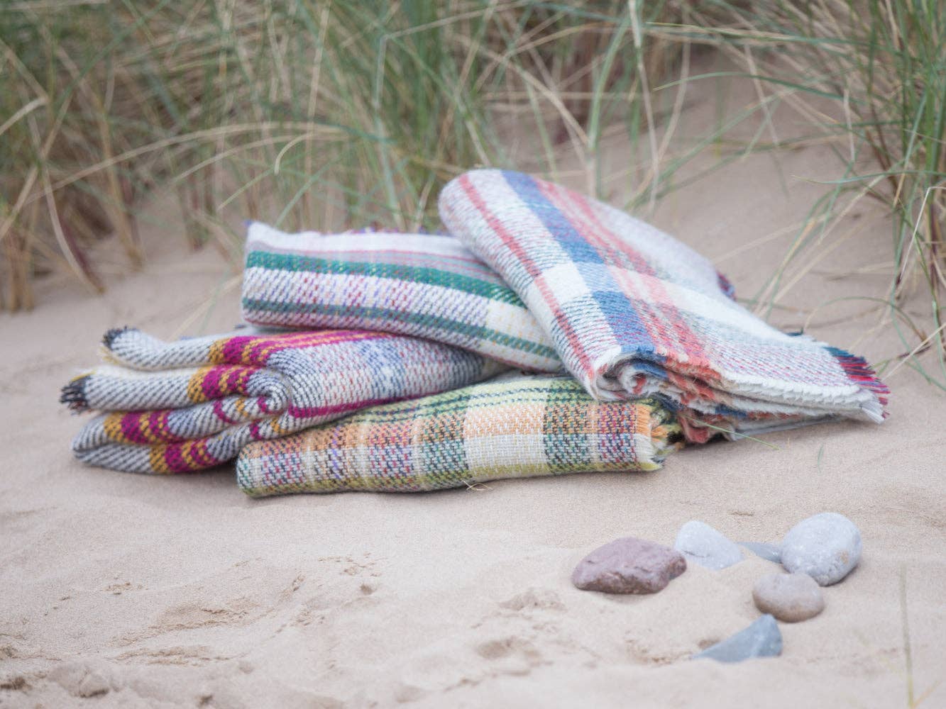 The British Blanket Company – wholesale Throw blanket – Random recycled wool blanket3