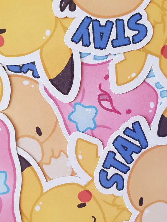 Pokemon Stickers - Matt Option for wholesale by Ellesdoodlebox