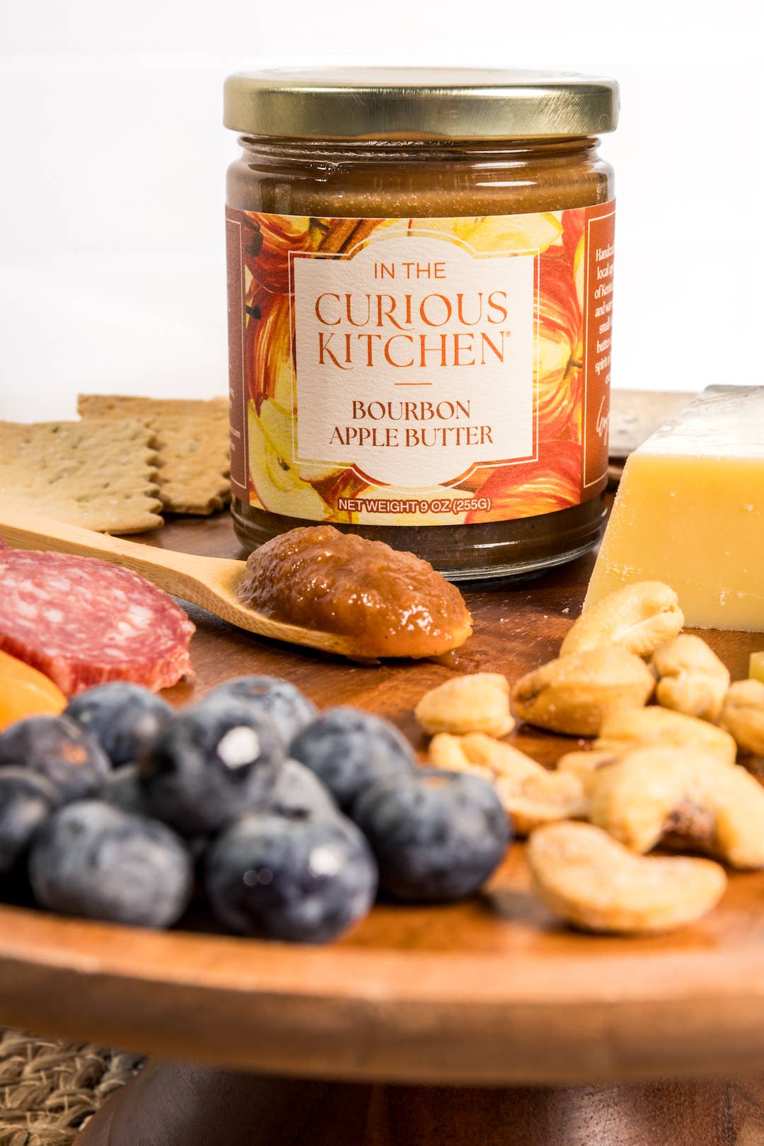 In the Curious Kitchen - Wholesale Jam/Jelly - Apple Bourbon Butter | 9 oz 5