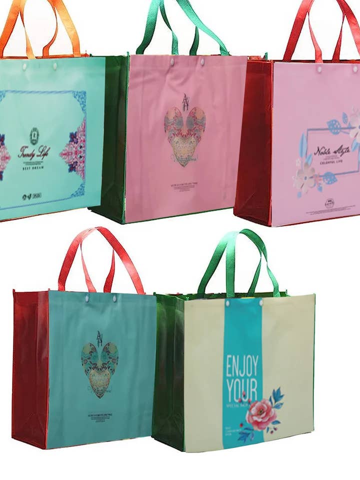 Radyan Packsize Reusable Grocery Bags | Non woven tote bag for wholesale by Radyan