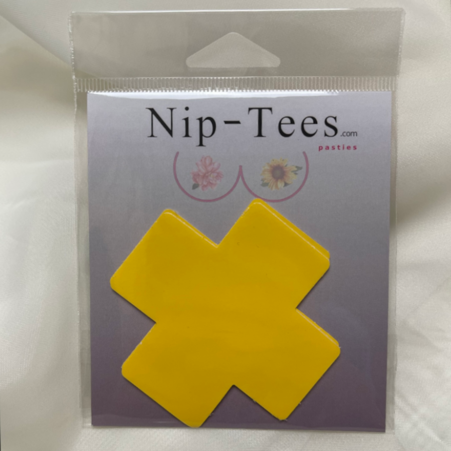 Niptees - Vente Cache-téton – femme - Couvre-tétons métallisés en forme de croix en forme de croix5