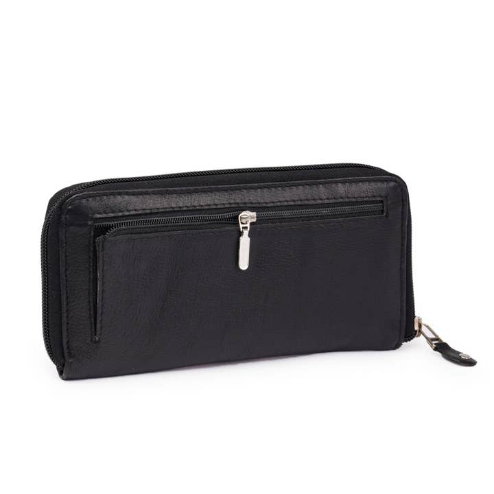 Hides - Wholesale Wallet - Women's - Leather Zip Around Wallet4