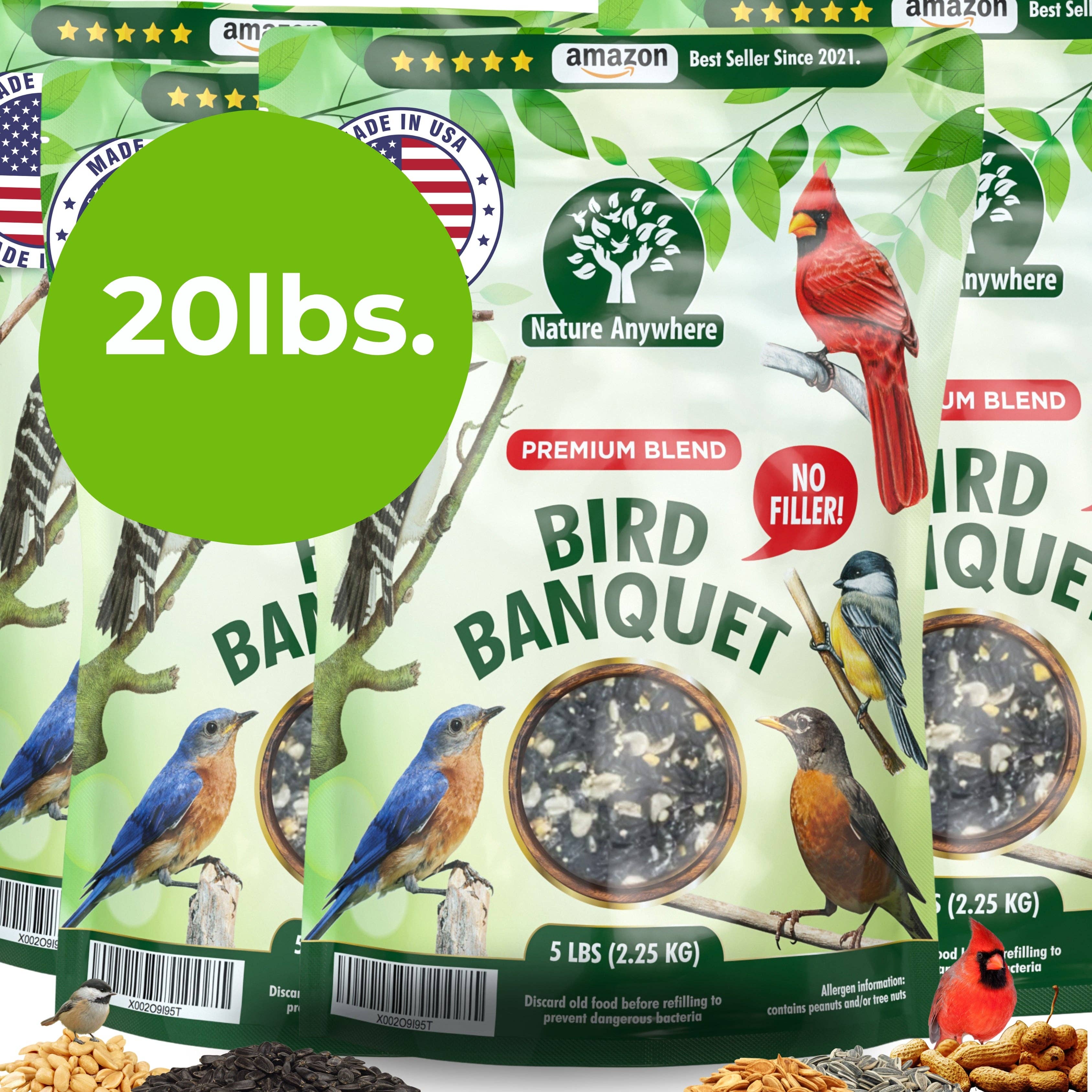 Nature Anywhere - Wholesale Seeds/Kernels - Bird Banquet Bird Seed7
