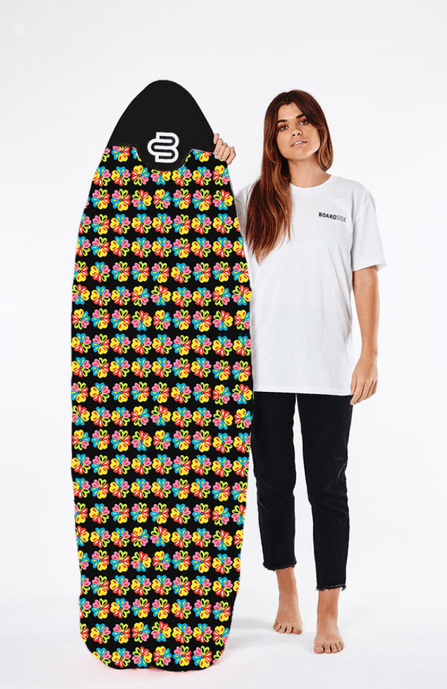 Boardsox - Vendita all'ingrosso Accessori sportivi - Fiore Alieno Fiore d'Amore - Copertura per Tavola da Surf Divertente/Pesce0