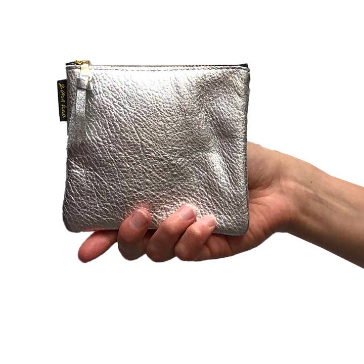Zina Kao Exclusives - Wholesale Pouch – Women’s - Metallic Everyday Pouch: 4 sizes! Ginger/Monroe/Carter++12