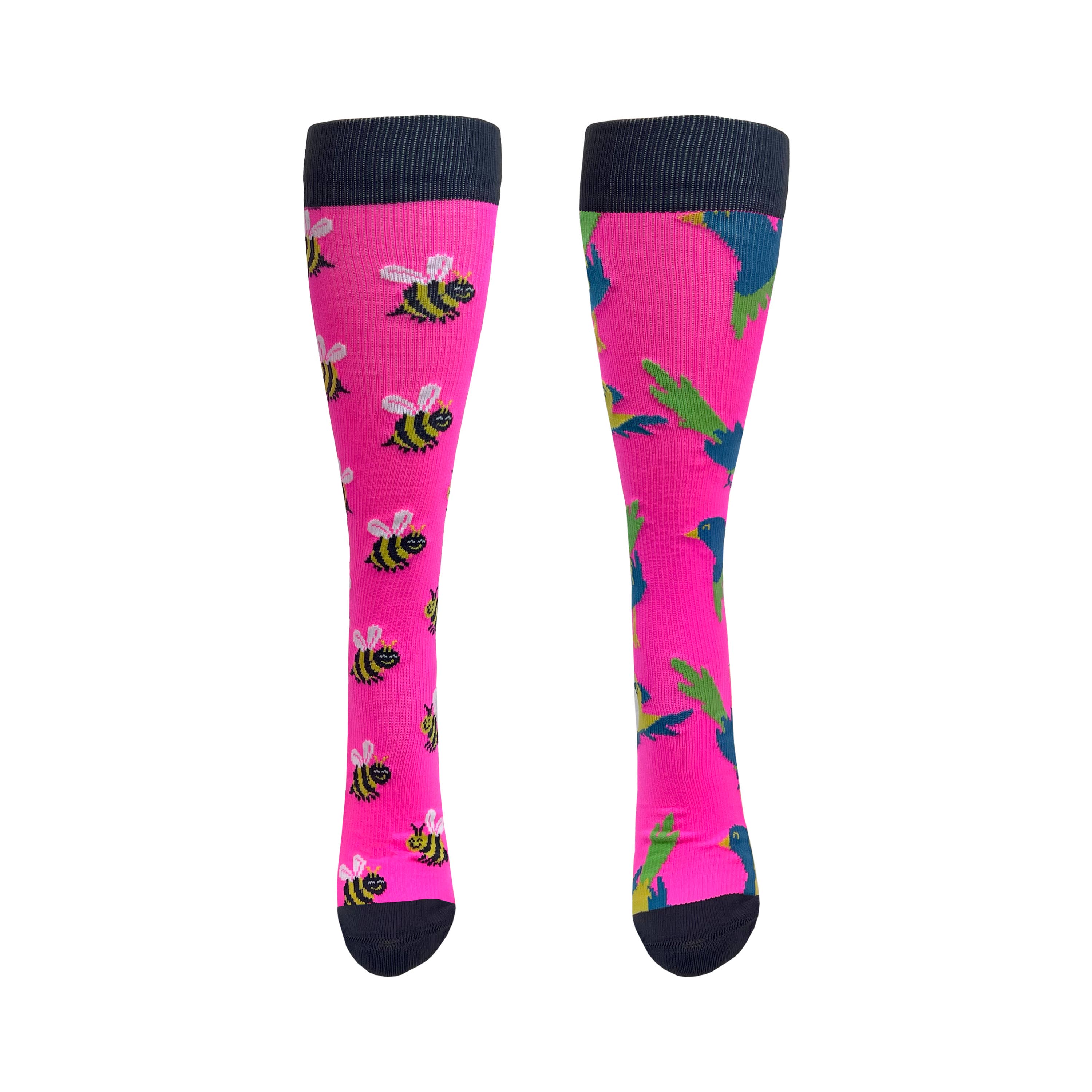 Think Medical Wholesale - Wholesale Socks - Women's - Fashion Compression Birds & Bees Sock1