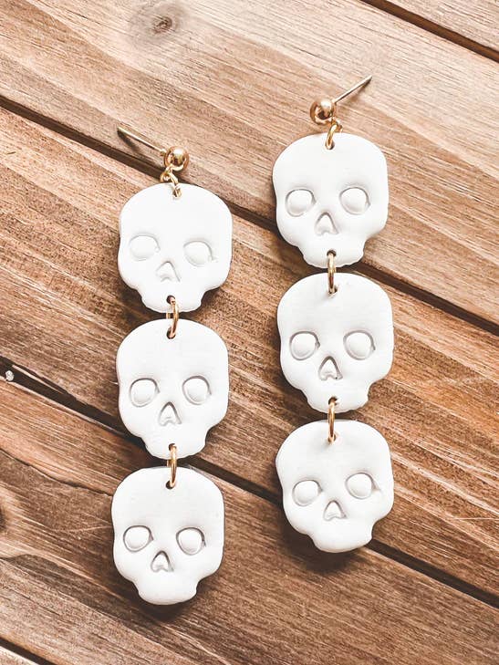 Ciondoli con teschio per la vendita all'ingrosso da parte di Mark Alexander Clay Co