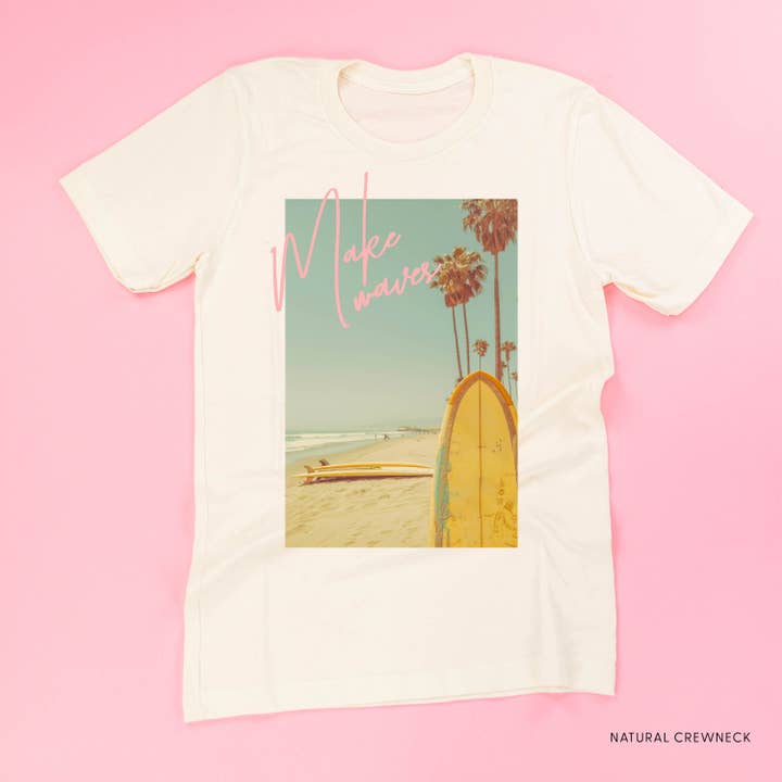 Make Waves - Unisex Tee for wholesale by Little Mama Shirt Shop