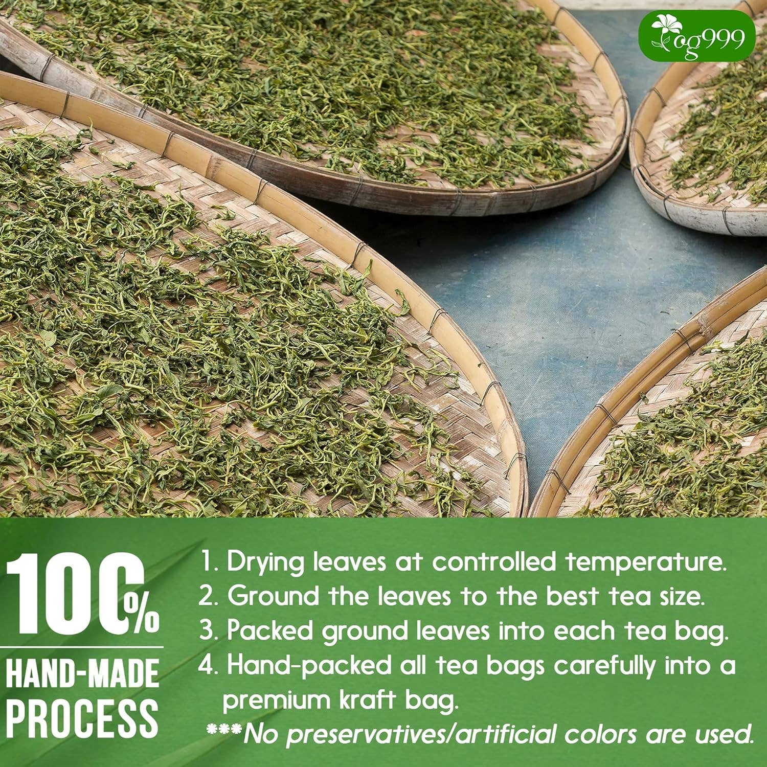 Naomi's Happy Place Shop - Wholesale Tea Bags - Premium 40 Thyme Leaf Tea Bags, 100% Natural & Pure, Loose Leaf Herbal Tea.6