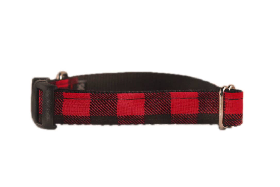 Sophisticated Pup - Vente Collier – chien - Buffalo Check Collier pour chien2