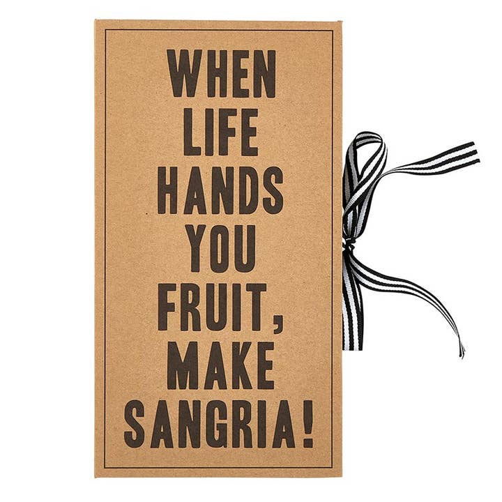 Santa Barbara Design Studio by Creative Brands - Wholesale Gift Box - Sangria Kit Book Box