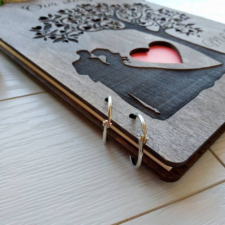 Cherish Deal - Wholesale Photo Album - Personalized Wooden Photo Album, Wedding Album, Valentine's Day Gift, Memory Gift Book for Him, Personalized Photo Book, Personalized Book