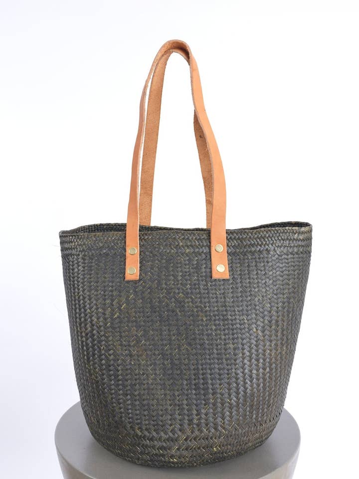 Le Cabas Palm Noir pour la vente par El Shoppo