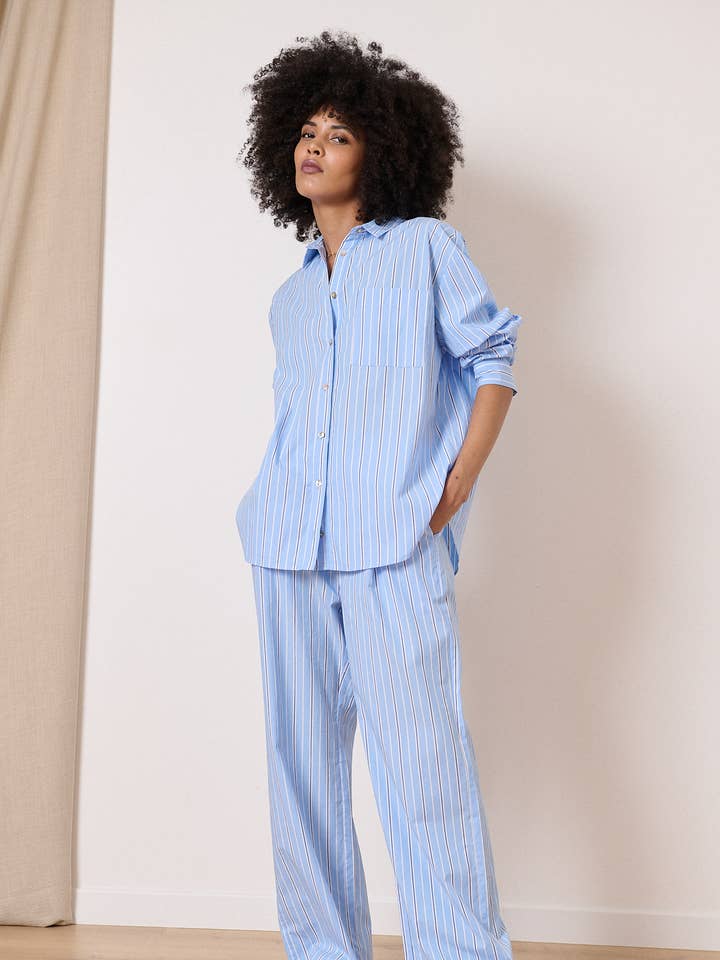 Pantalones a rayas TORINO para venta al por mayor de Garance Paris