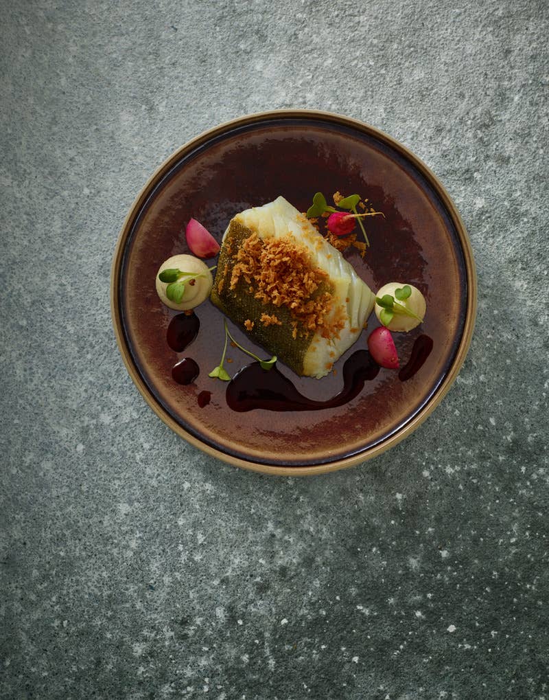 Bauscher Hepp - Wholesale Bowl - Grey Deep Square Bowl - Nara Collection1