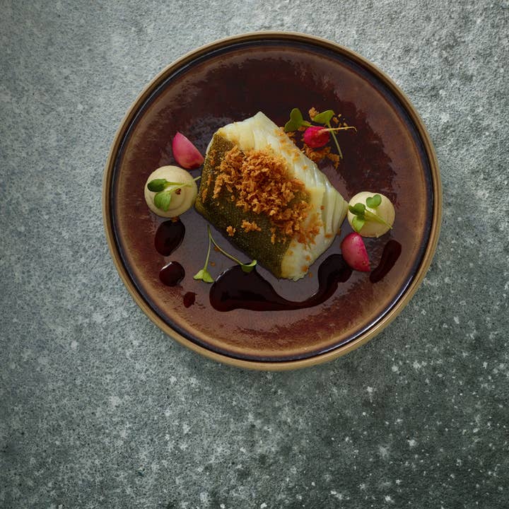 Bauscher Hepp - Wholesale Bowl - Grey Deep Square Bowl - Nara Collection1