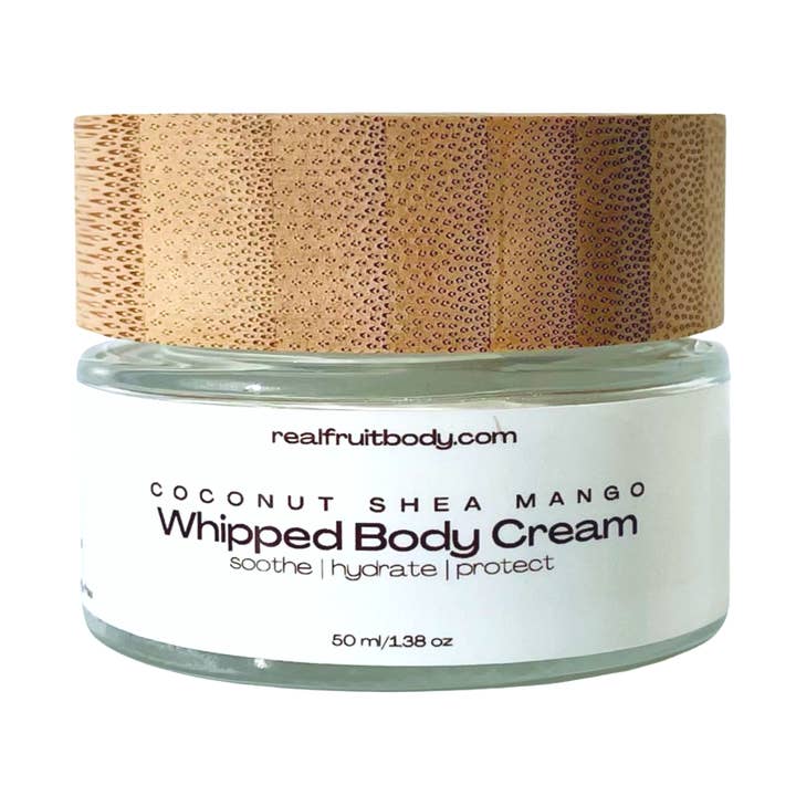 Coconut Shea Mango Whipped Body Cream for wholesale by Real Fruit Body
