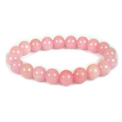 Spitfire Girl - Wholesale Beaded Bracelet - Crystal Bracelet Rose Quartz
