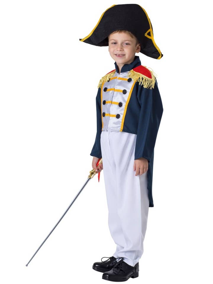 Conjunto de Figurinos Colonial General Dress Up - Crianças por atacado de Dress Up America