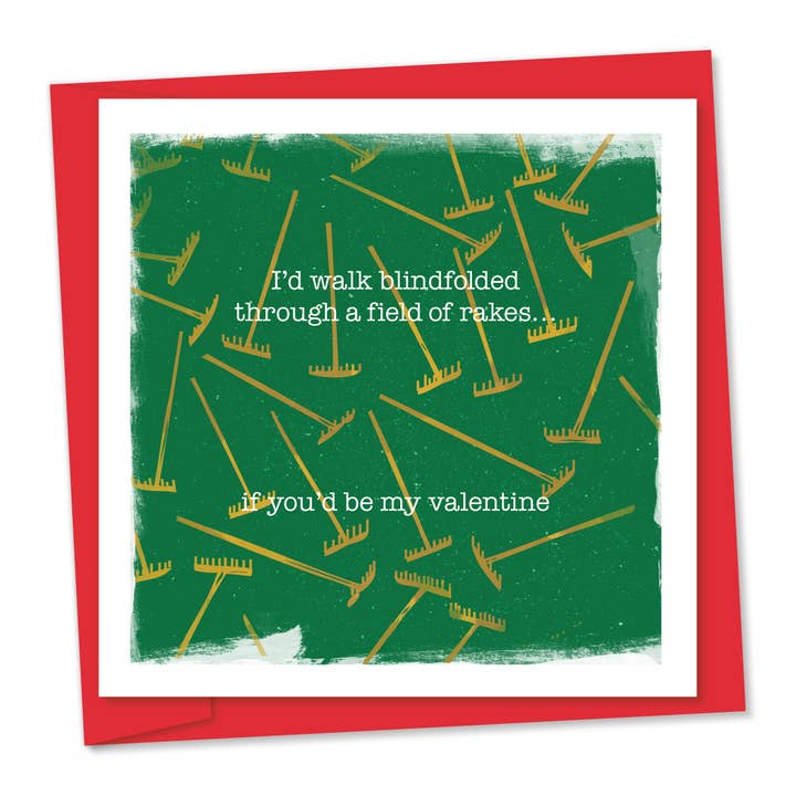 Je marchais les yeux bandés dans un champ de râteaux pour la vente par viewbyrufus