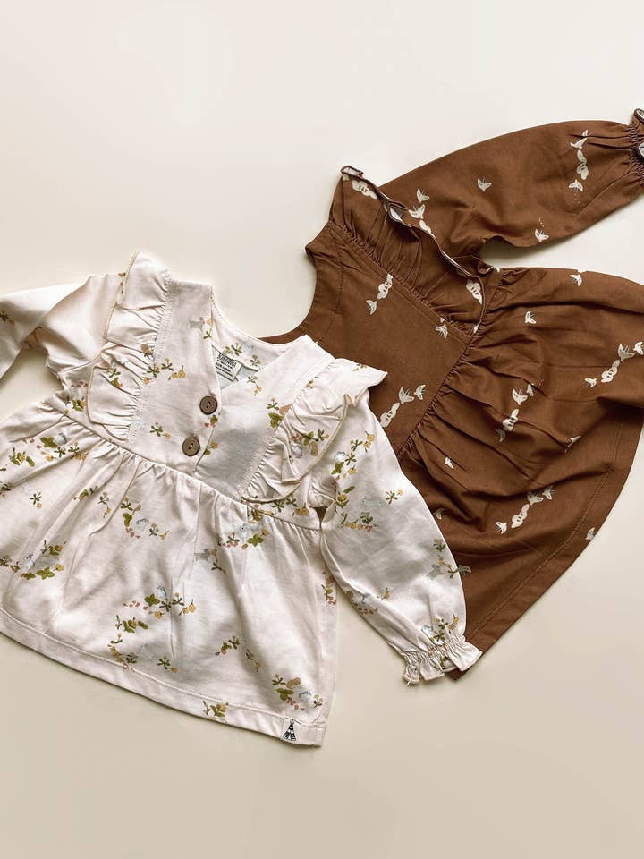 Blusa larga Ara con estampado para venta al por mayor de Kleine Tijntje