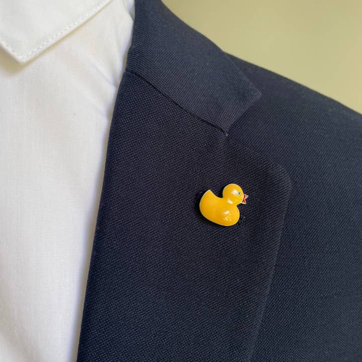 Stolen Riches - Wholesale Lapel Pin/Button - Rubber Duck Lapel Pin