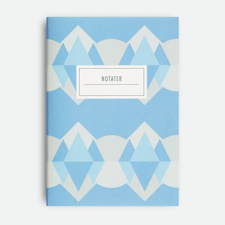 Notebook (Light blue) for wholesale by All Pine Press