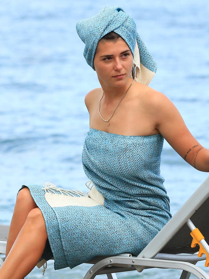 Toalla de playa peshtemal de algodón turco Severina para venta al por mayor de East'N Blue