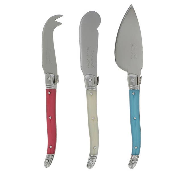 French Home - Wholesale Cheese Spreader - Laguiole 3-Piece Cheese Knife Set