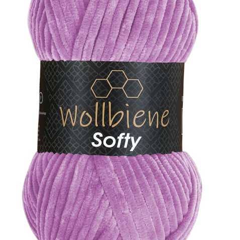 Wollbiene - Vendita all'ingrosso Lana - Wollbiene Softy chenille in micropoliestere 100 g filo grosso per maglia e uncinetto11