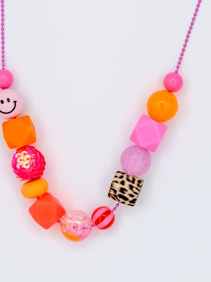 Collar rosa sonriente para venta al por mayor de Colori Ribelle