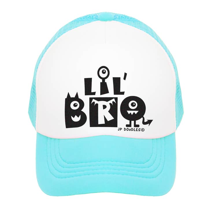 Lil' Bro Kids Trucker Hat for wholesale by JP Doodles