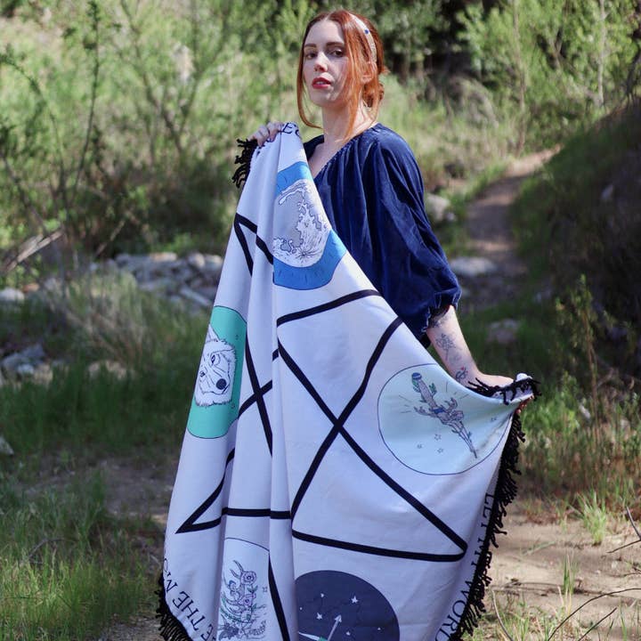 Lady Moon Co.® - Wholesale Tapestry/Textile - The Traveling Spell Space: Artemis