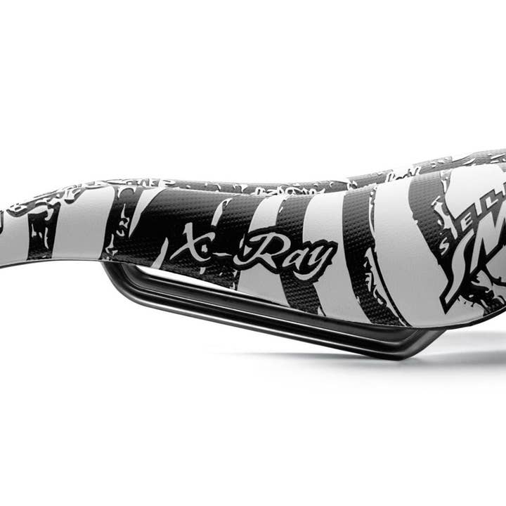 White Selle SMP X-Ray Saddle (White) for wholesale on Faire1