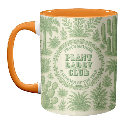 ART WOW – wholesale Coffee mug – Mugs 'Plant Daddy Club - Gardener of the6