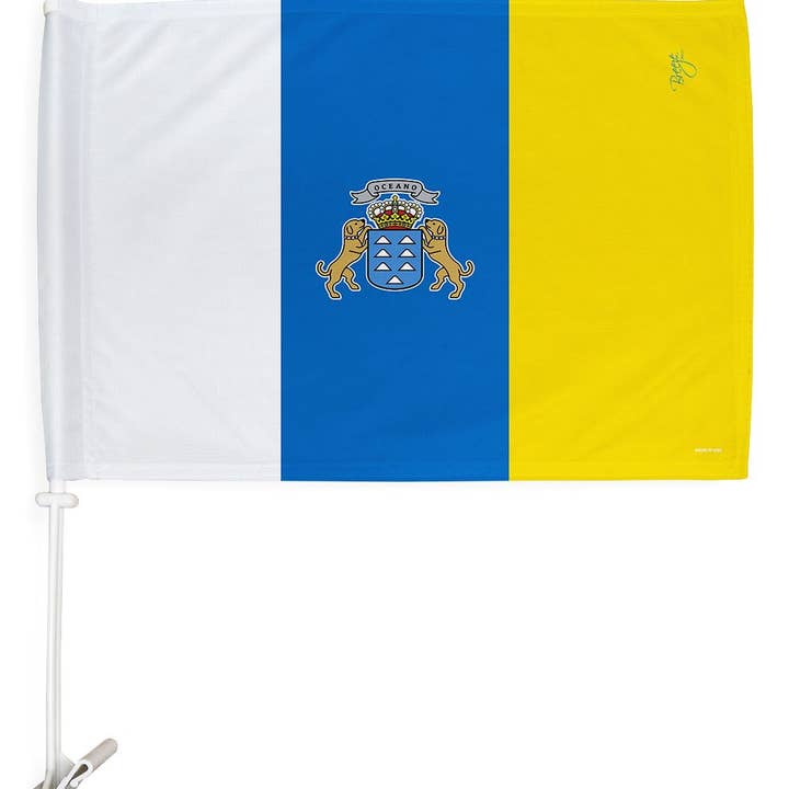 Two Group Flag Co - Wholesale Vlag - Vlag van regionale nationaliteit van de Canarische Eilanden