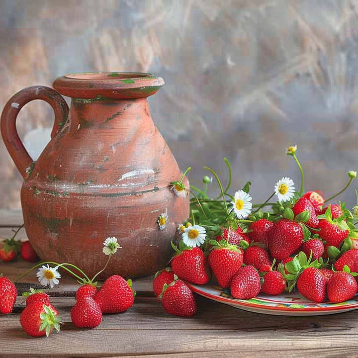 Délice aux fraises pour la vente par Paint with Number