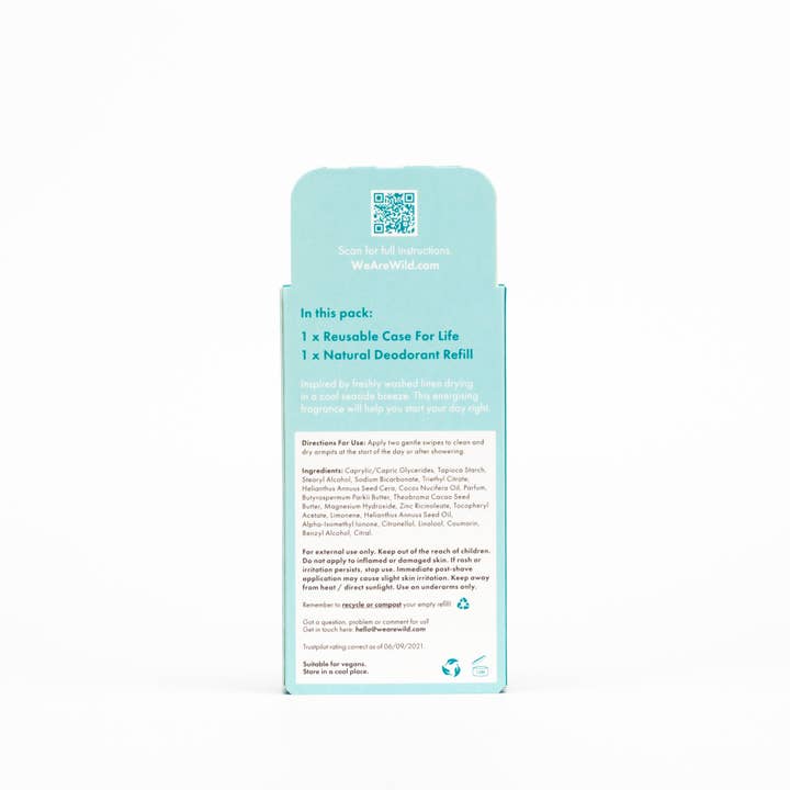 Wild - Wholesale Deodorant - Unisex - Deo DE Aqua/Fresh Cotton (8 Pack)2