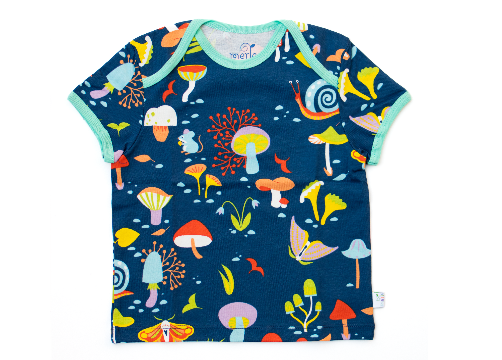 Merle Kids - Wholesale Shirt - Kids - Organic Kids T-Shirts - Forest at Night2