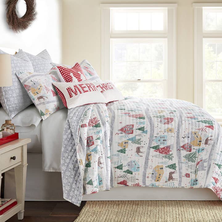 Grey Joulset Quilt Set for wholesale on Faire1