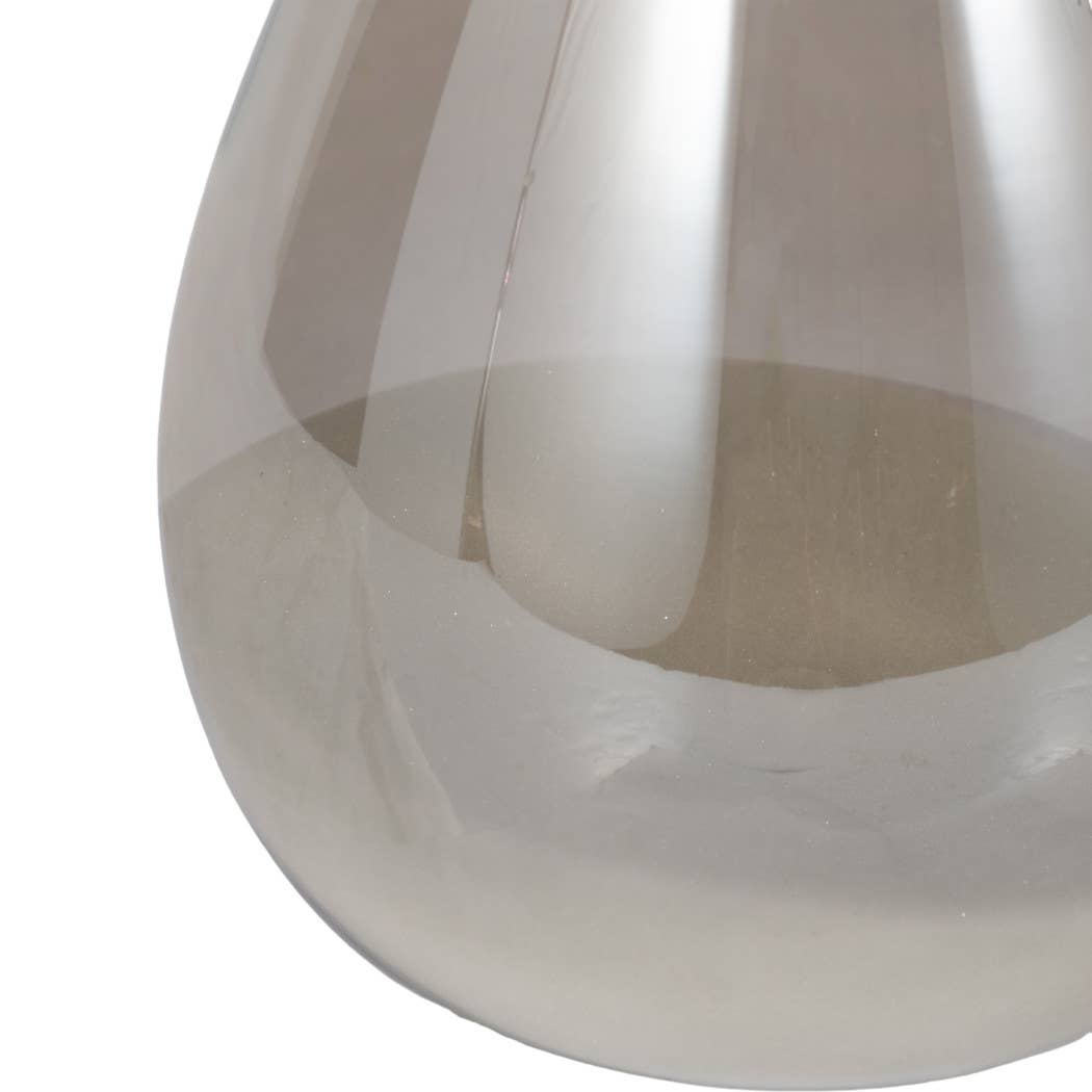 Sagebrook Home - Wholesale Decorative Tabletop Object - Glass Small Teardrop Silhouette Hourglass - Grey, 20 in.9