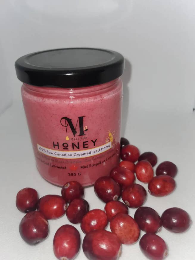 Raw Canadian Creamed Iced Honey-Cranberry Flavour for wholesale by Sig&DB