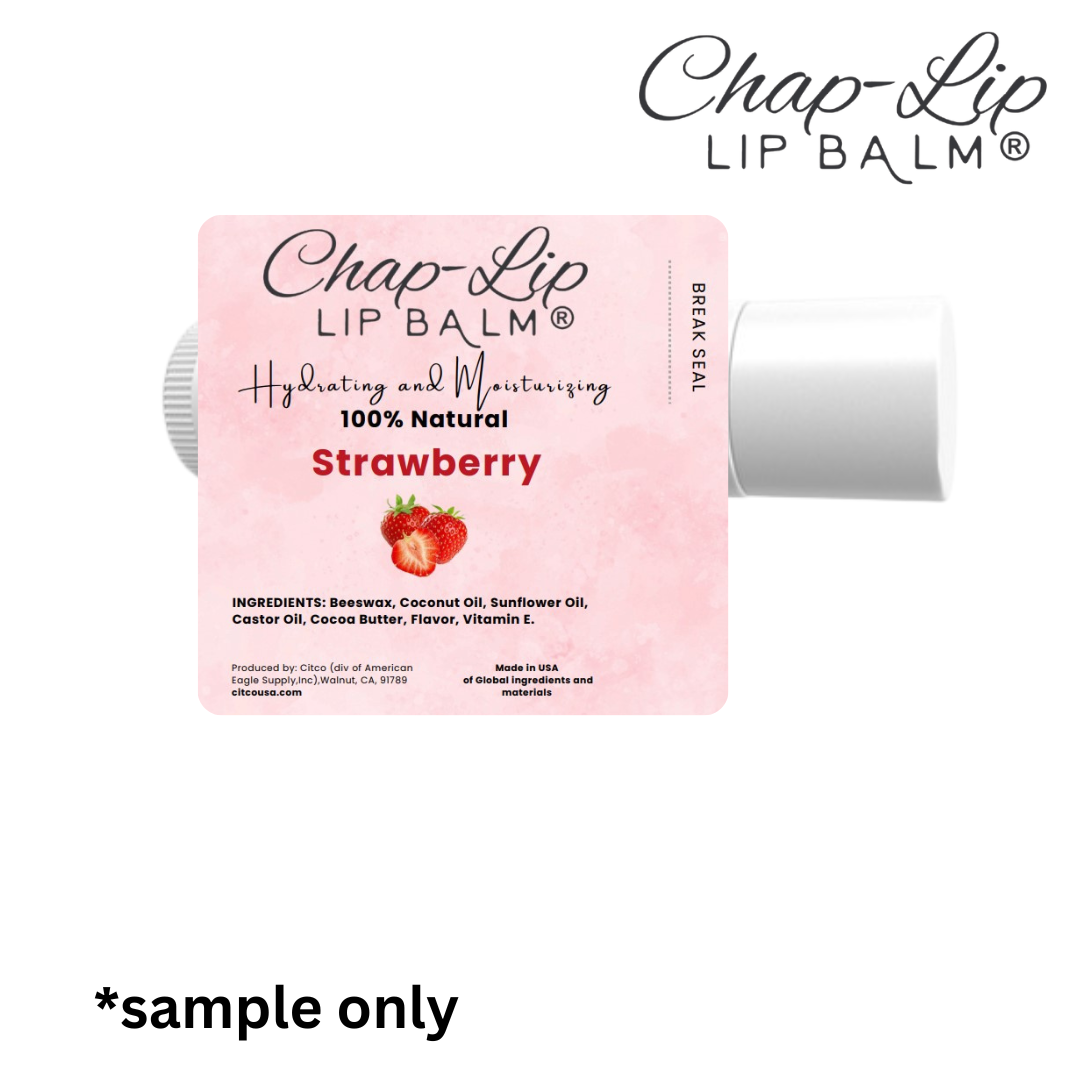 Chap-Lip - Wholesale Lip Balm - Private Label- 100% Natural Lip Balm (Get Your Logo Printed)3