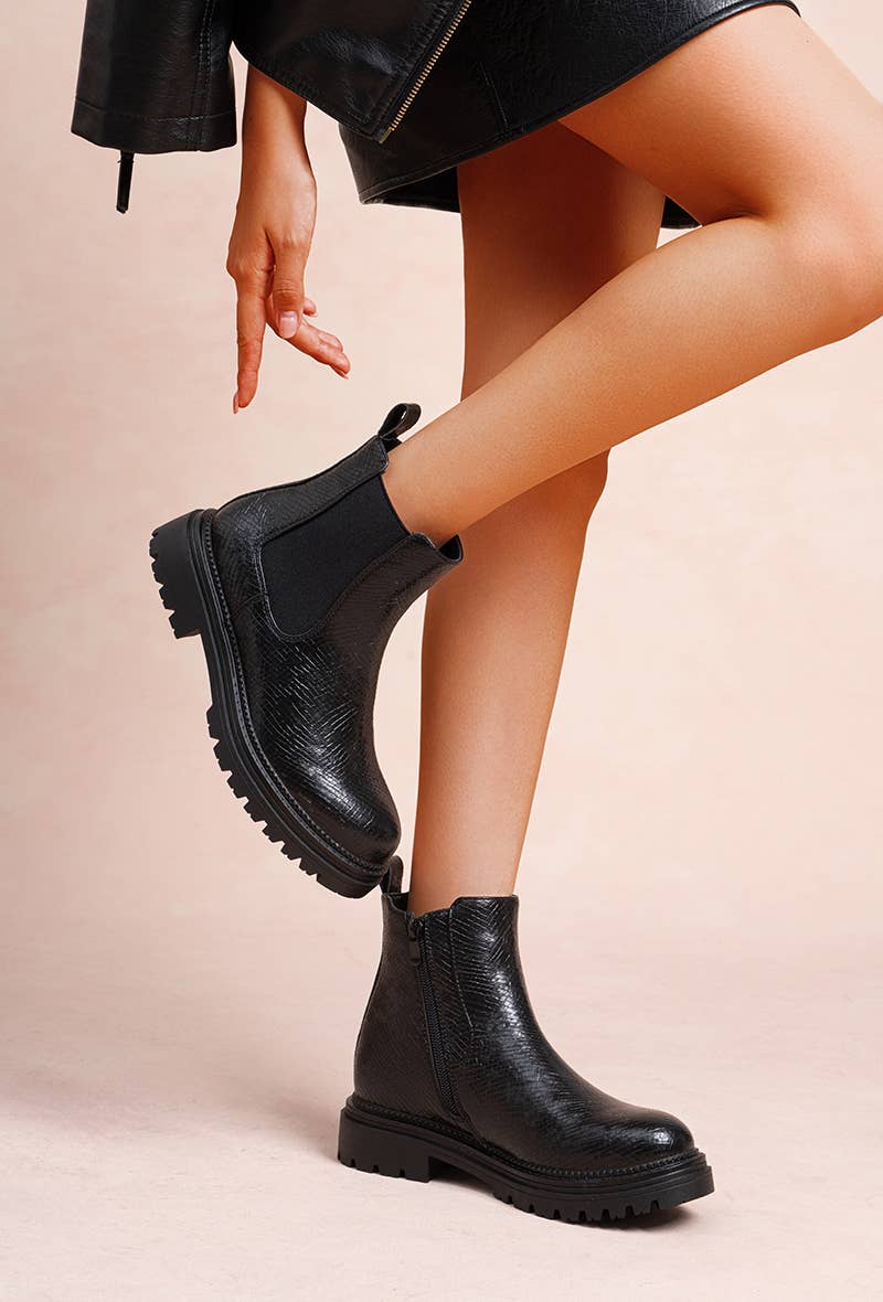 LADY GLORY - Wholesale Chelsea Boots - Women's - Chunky sole Chelsea boots – Urban spirit and comfort3