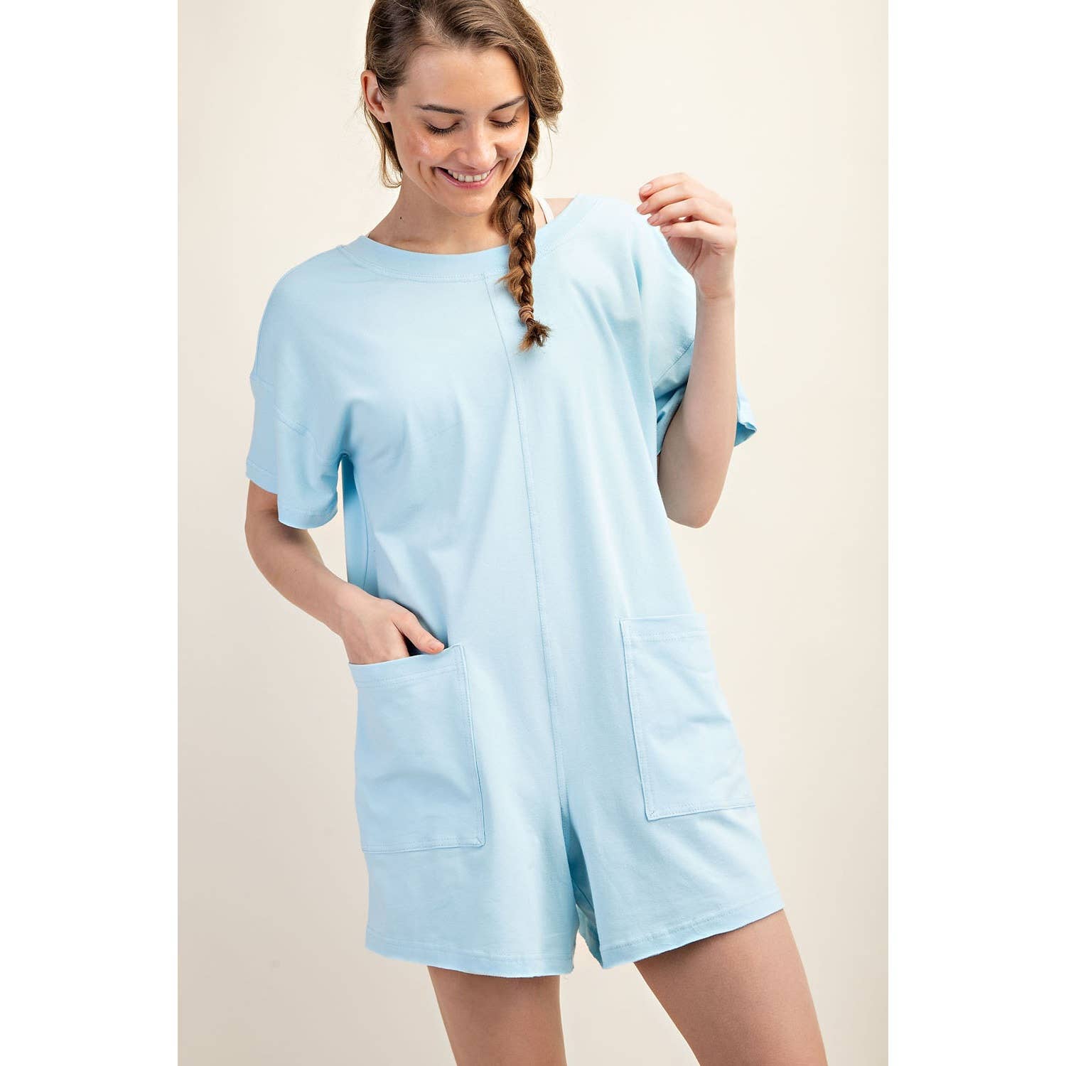 Rae Mode - Vendita all'ingrosso Tutina - Donna - TUTINA ESTIVA IN LYCRA DI COTONE0