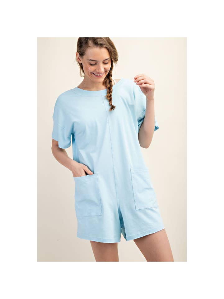 Rae Mode - Vendita all'ingrosso Tutina - Donna - TUTINA ESTIVA IN LYCRA DI COTONE