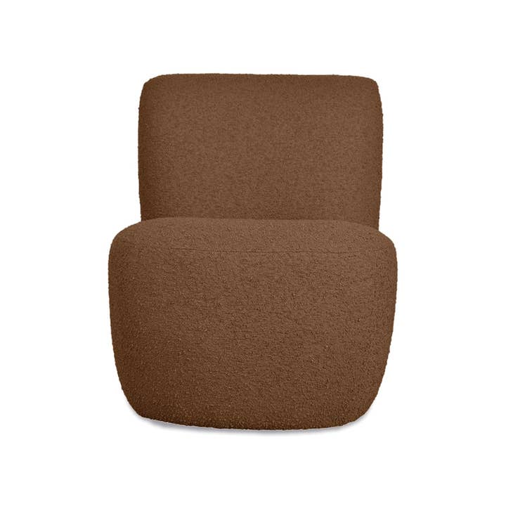 Eve armchair brown boucle fabric L58 D73 H71cm and other Purchase Wholesale polyurethane fabrics. Free Returns & Net 60 Terms on Faire trending on Faire.
