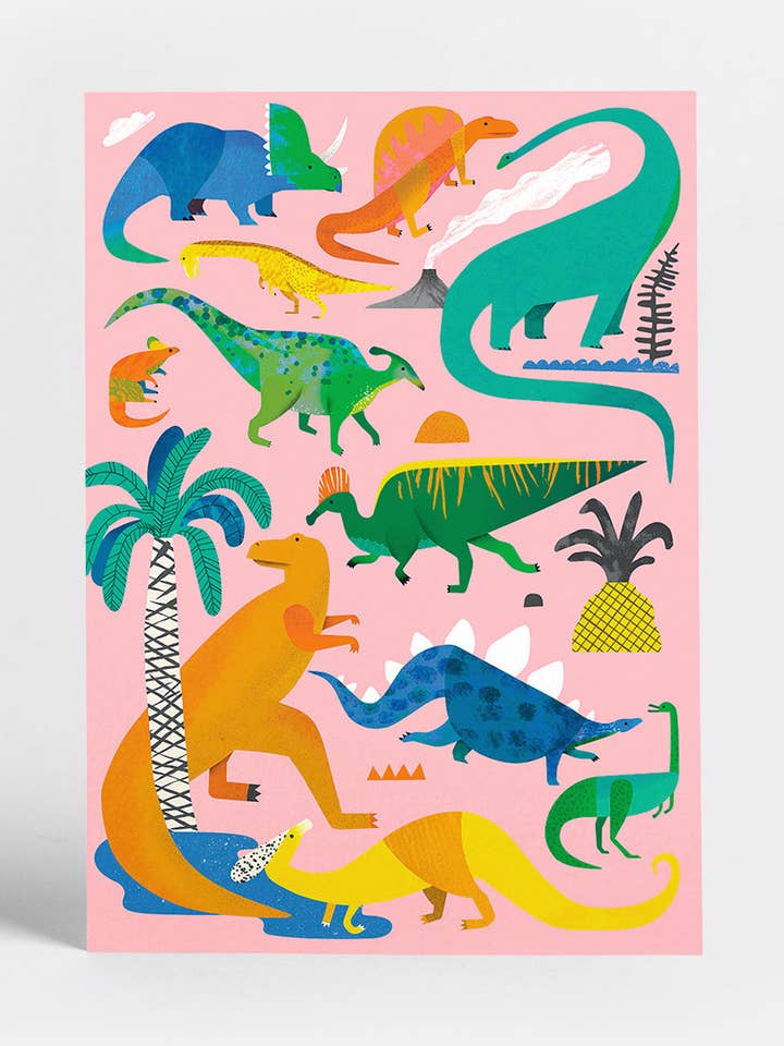 Dinos | Postkort for engroshandel hos Sunny Beast