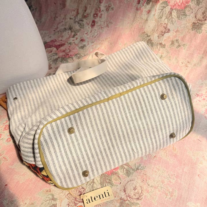 Atenti - Wholesale Tote Bag - Women's - The Sew Crewel Project Tote-Lg, Needle Arts/Craft Carryall, USA Handmade2