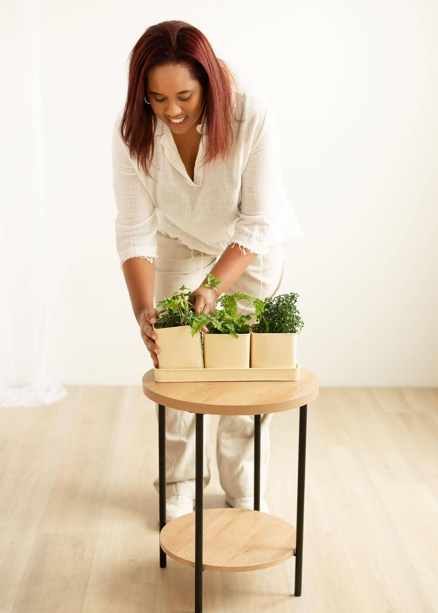 Mercy House Global - Wholesale Outdoor Sign - Window Planter Trio + Tray2